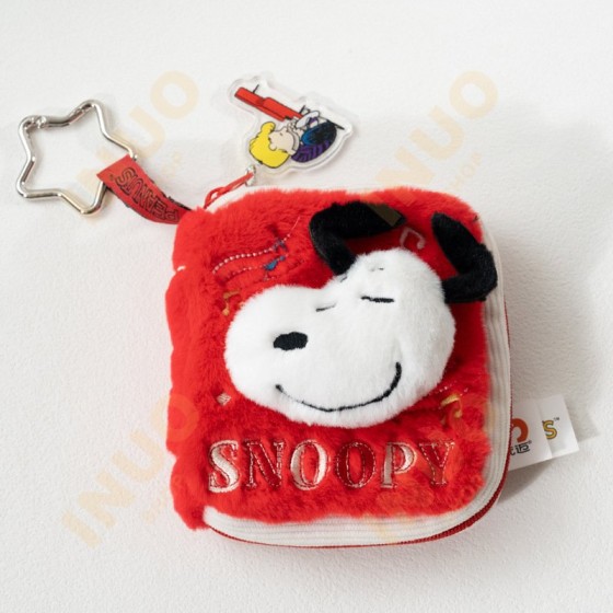 mini monedero felpa